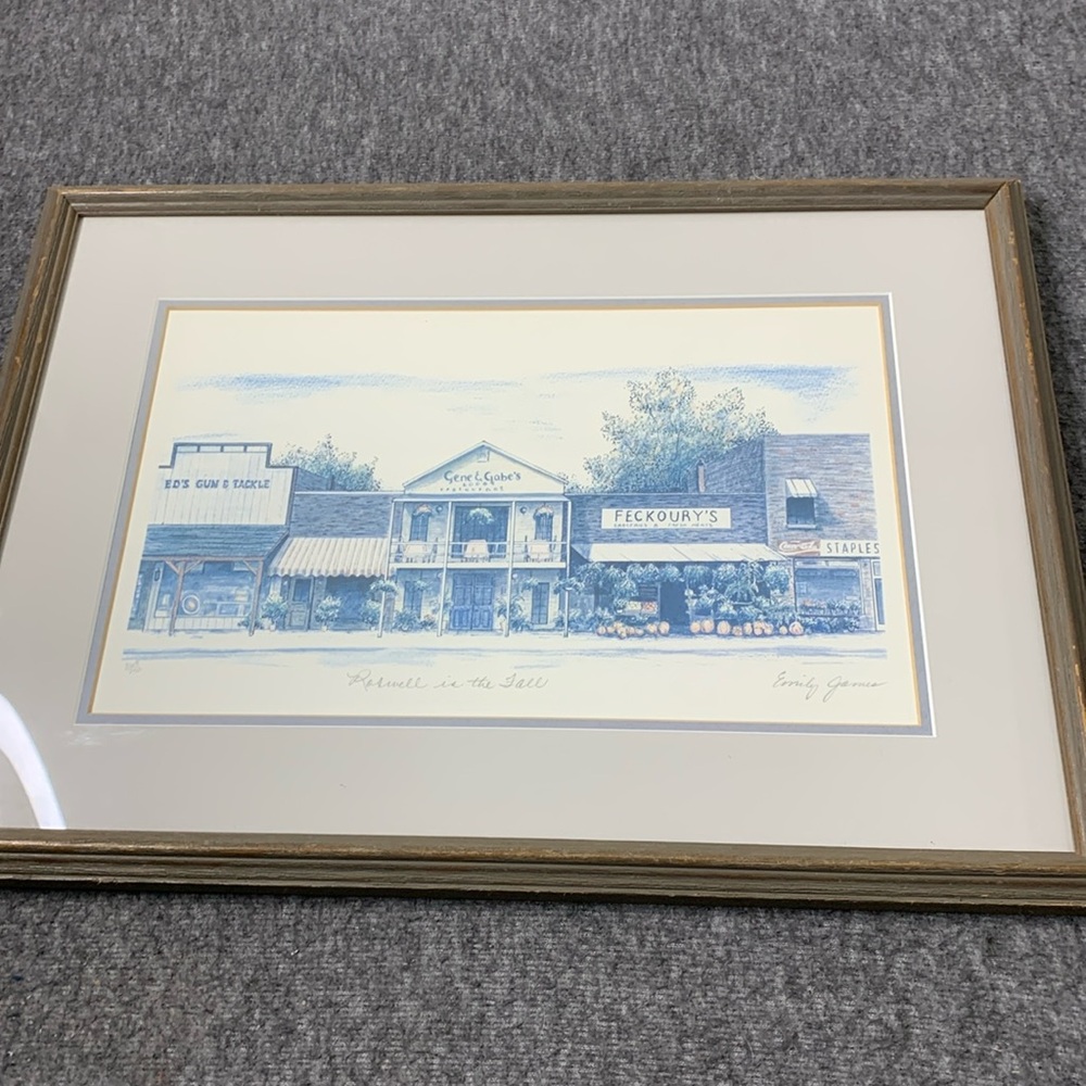 Emily James “Roswell in the Fall” Framed Print